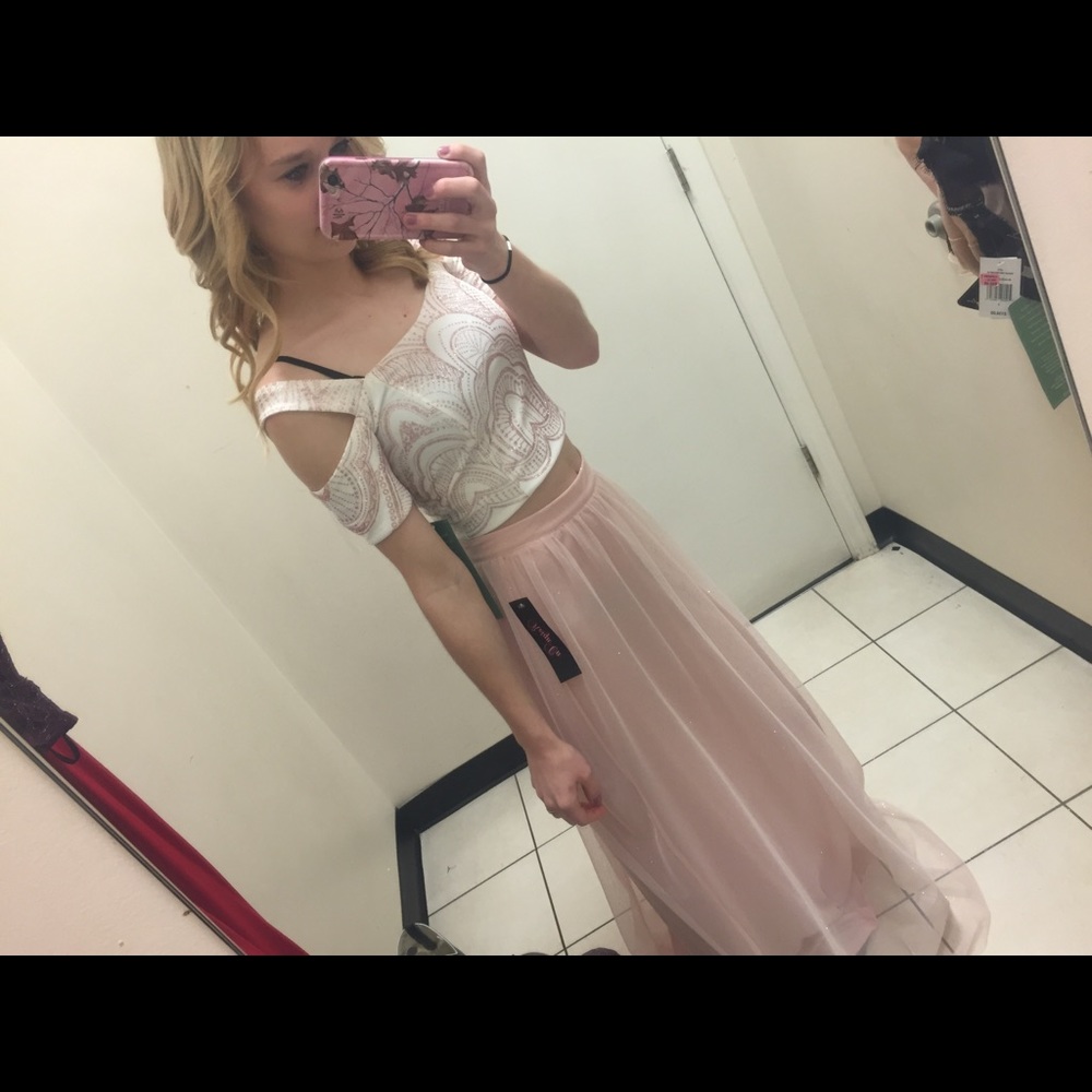 Prom dress 2 pice